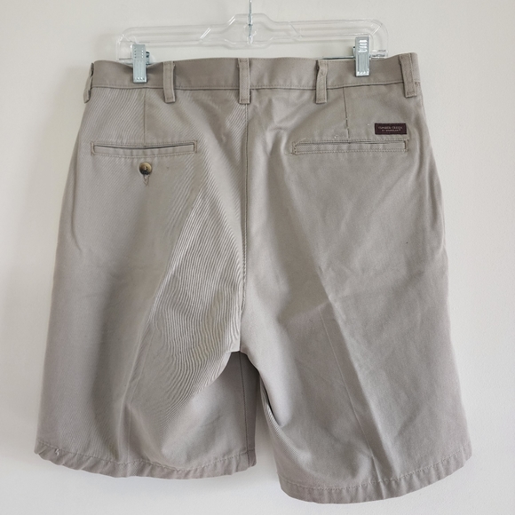 🎈🎈Bundle Men's Size 34 Pleated Pants Pair Lands End and Pair Bass - Picture 5 of 5